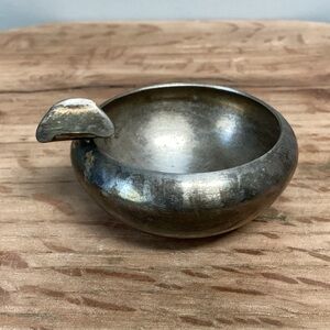 ⚫️ Vintage Ashtray - Crafted in Silver over Copper / Brass / Bronze or Pewer